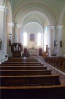 02 San Sebastiano - Die wieder aufgebaute Kirche innen